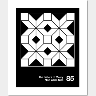 Nine While Nine / Minimal Style Graphic Artwork Design Posters and Art